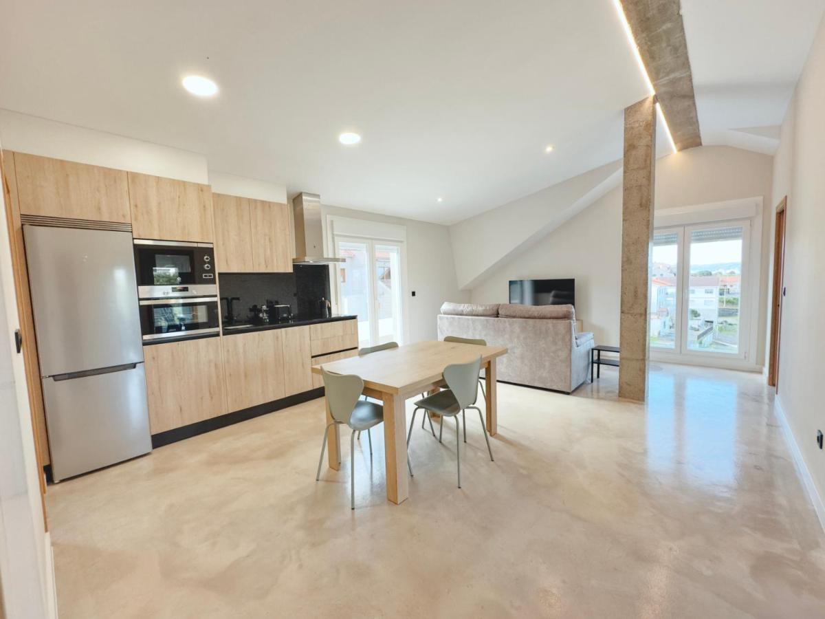 Apartamentos Avenida Areas Sanxenxo Luaran gambar