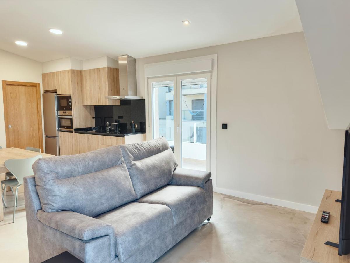 Apartamentos Avenida Areas Sanxenxo Luaran gambar